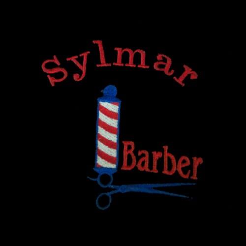 Sylmar Barber Shop Logo